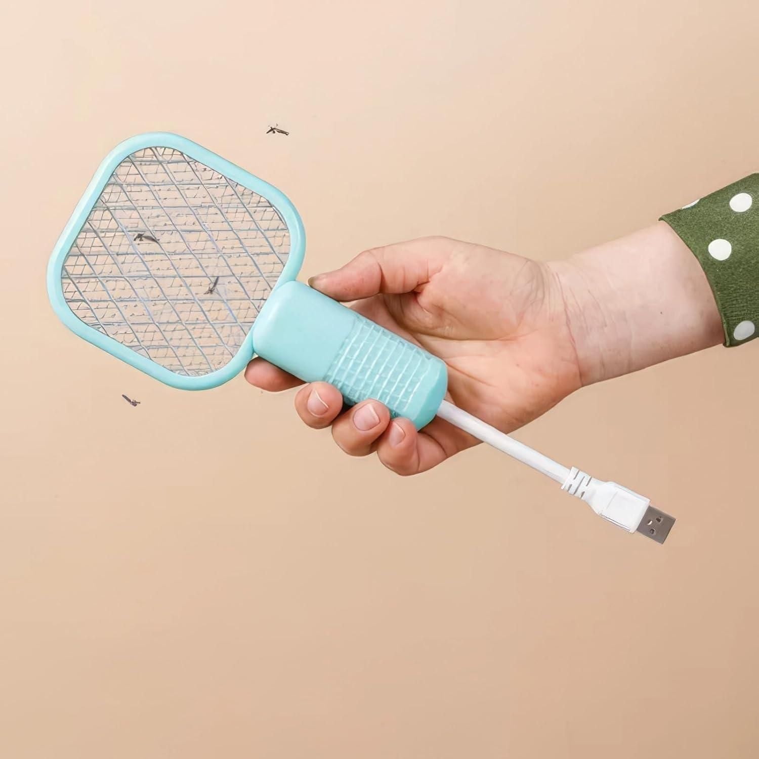 Mini Mosquito Killer Racquet Lamp – 2 in 1
