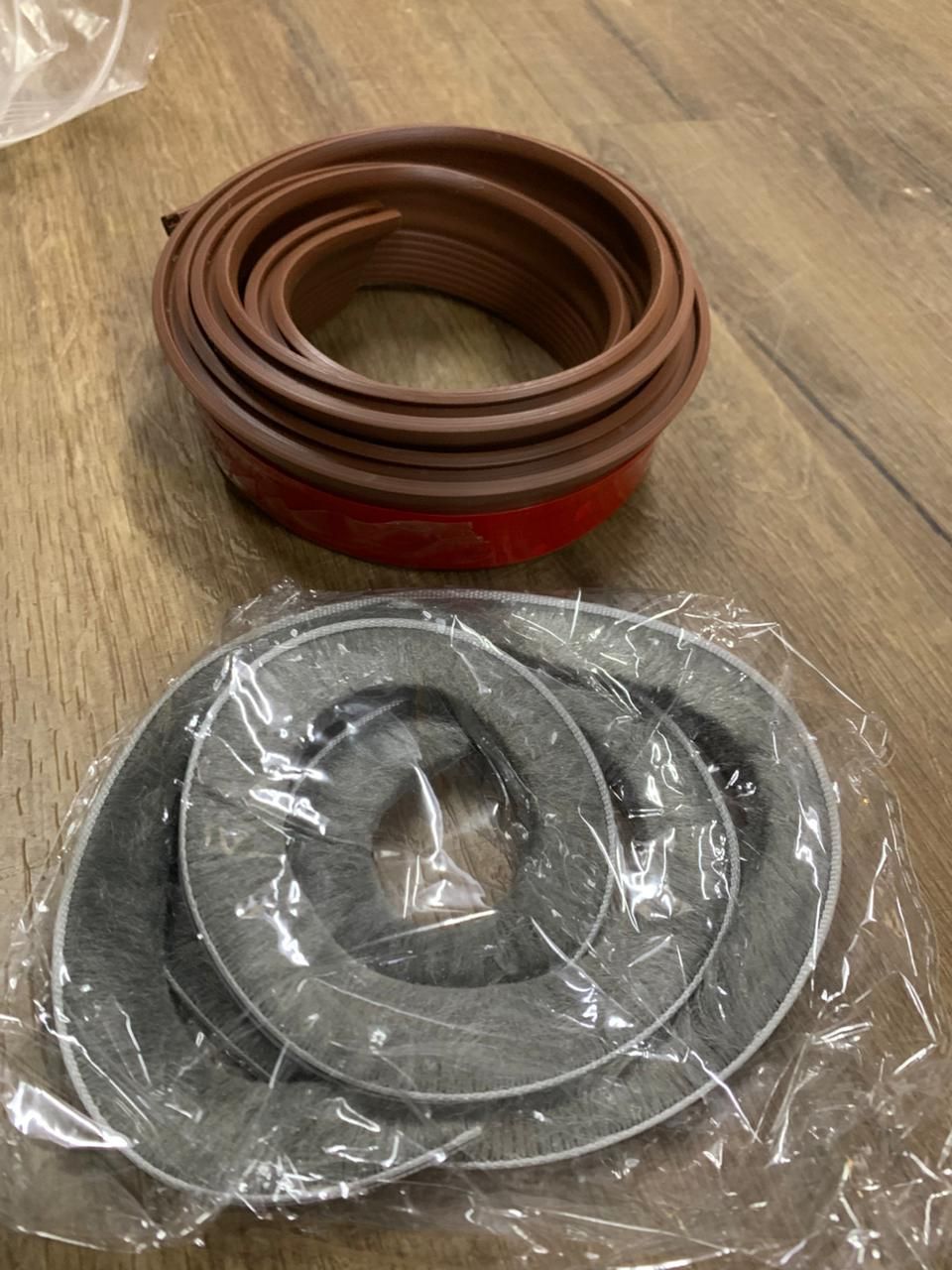 Door Draft Stopper with Brush